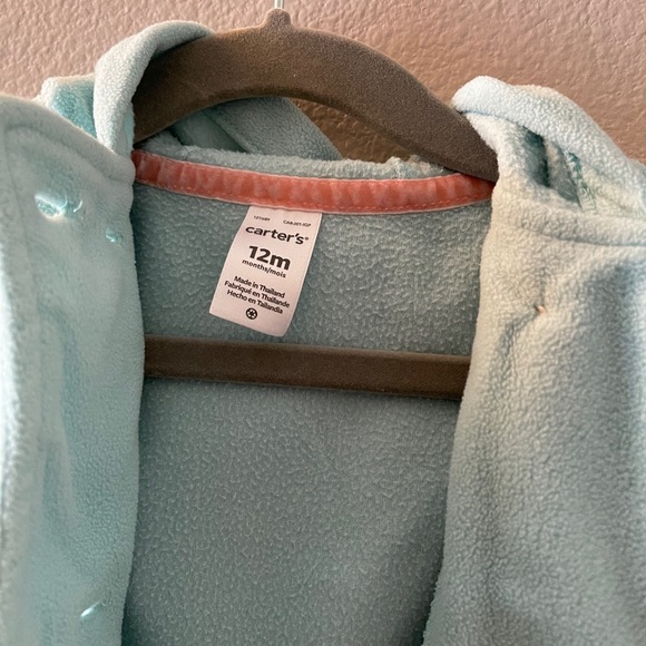 Carter’s turquoise Coat - Picture 4 of 4